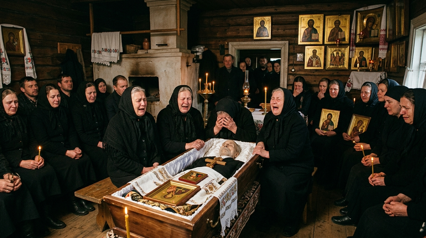 Культура плакальщиц: зачем на Руси нанимали людей для скорби?